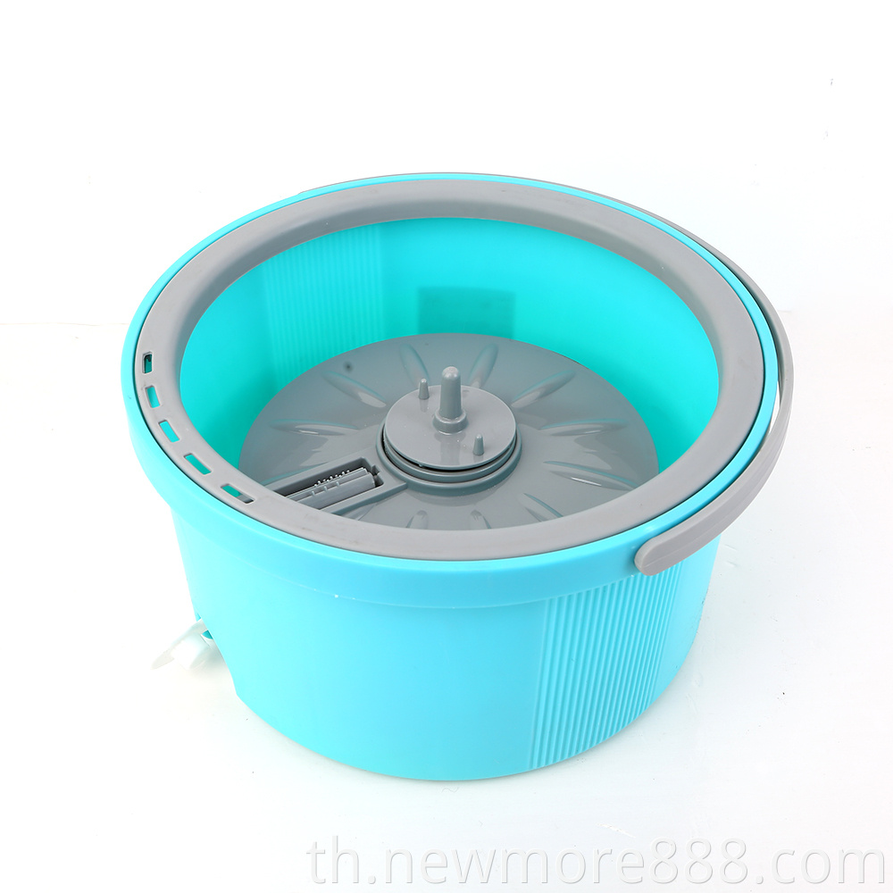 Spin Mop And Bucket Set With Wringer 2 Refills